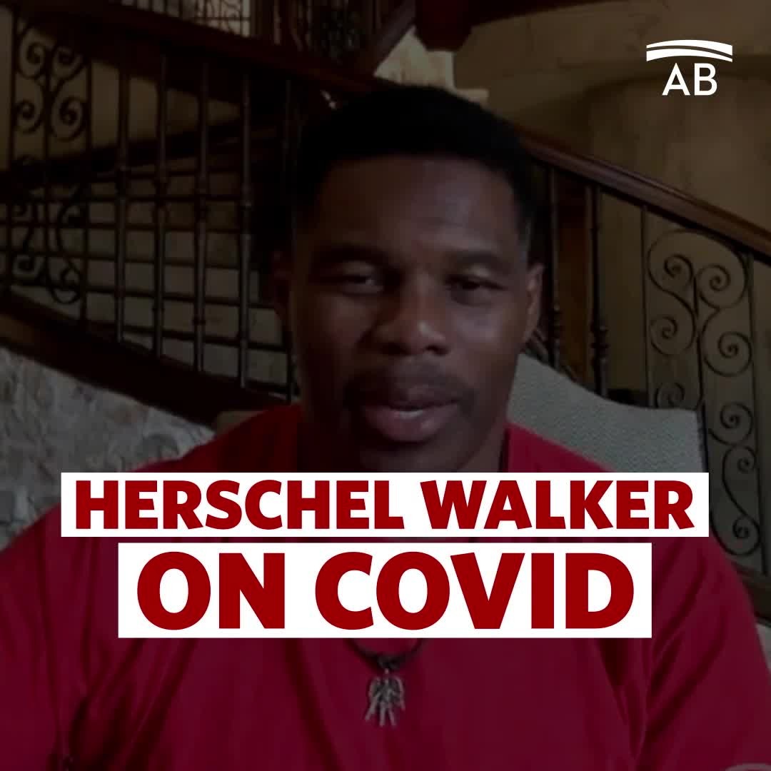NEW: GOP #GASen candidate Herschel Walker's 𝙤𝙣𝙚 𝙬𝙚𝙞𝙧𝙙 𝙩𝙧𝙞𝙘𝙠 to cure COVID??"I have something that can bring you into a building that will clean you from COVID as you walk through this dry mist."Herschel Walker is wrong on COVID-19, and he's wrong for Georgia.